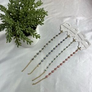 Evil Eye Bracelets stainless steel each